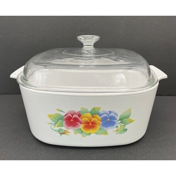 Corning Ware Spring Blush 5 Litre Cookware - Super Shiny And Ready To Ship - Picture 2 of 7